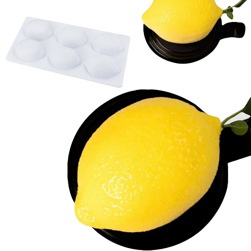 Moule a gâteau en silicone Citron 3D