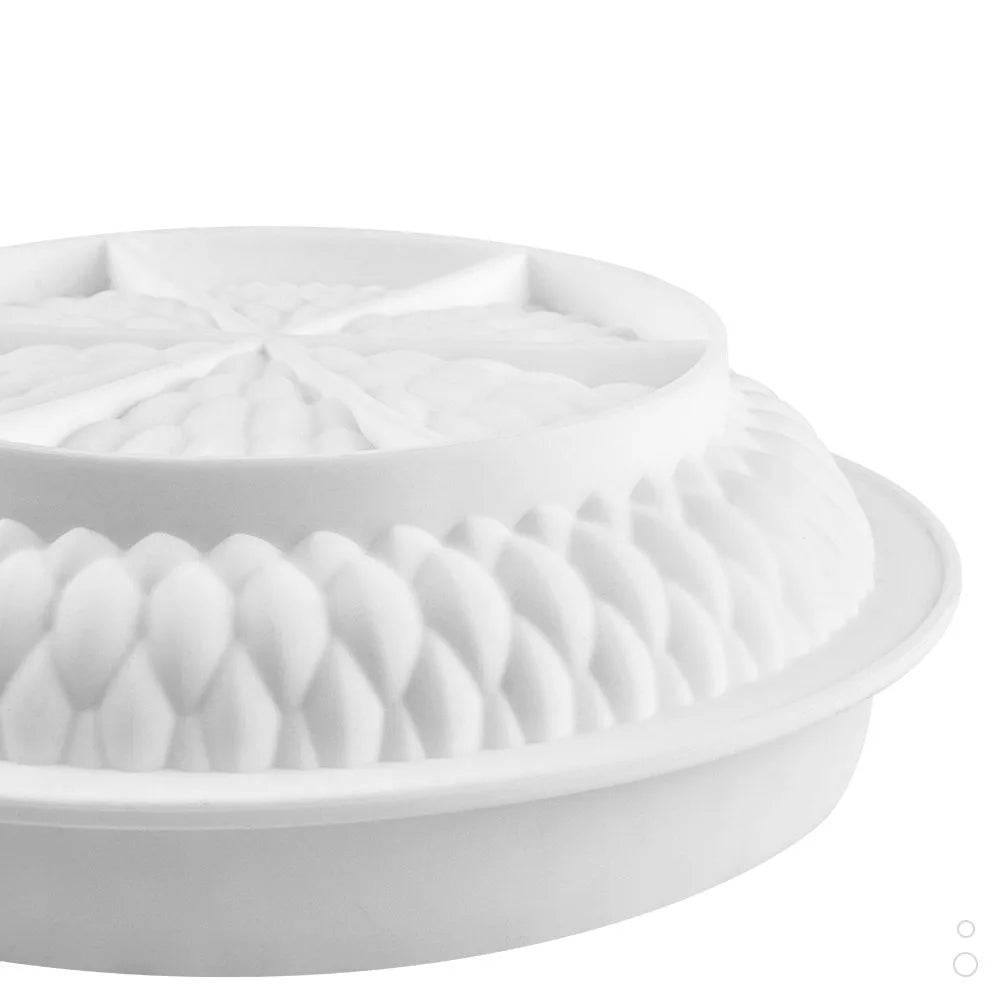 Moule à Gâteau Silicone Rond 3D