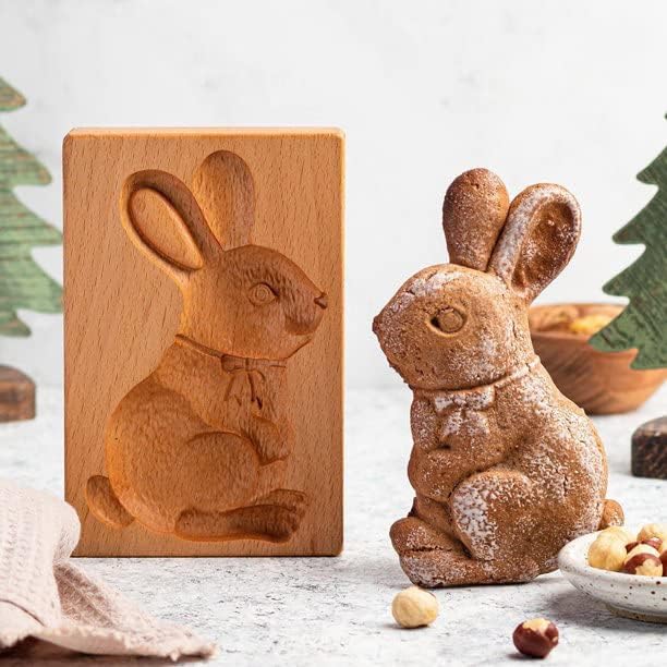 Emporte Pièce - CookieWood™ - Lapin Assis